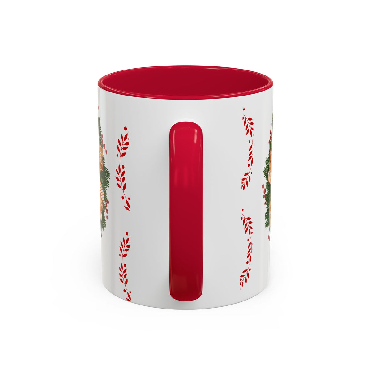 Christmas Wreath Gingerbread Mug (11oz)
